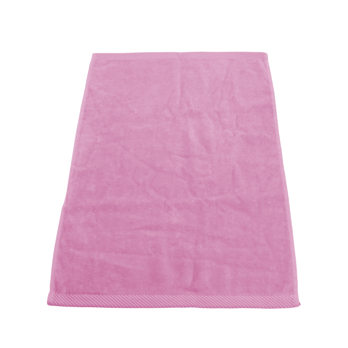 Pink Heavyweight Colored Fitness Towel