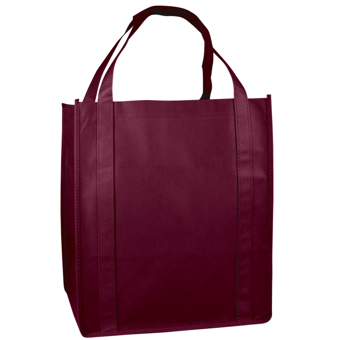 Burgundy Big Thrifty Grocery Tote