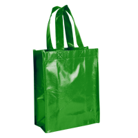 Lime Green Laminated Fiesta Tote Thumb
