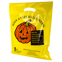  Yellow Pumpkin Halloween Bag Thumb