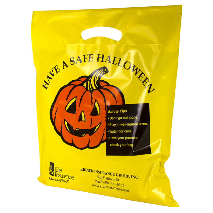  Yellow Pumpkin Halloween Bag