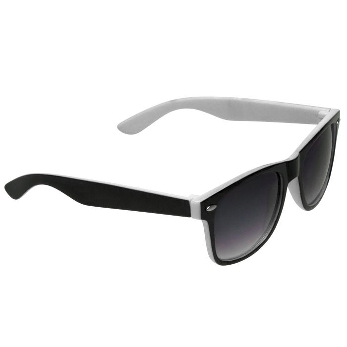 Black/White Daytona Sunglasses