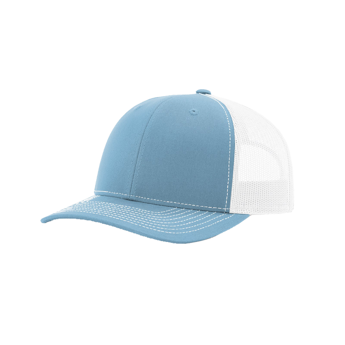 Columbia/White Richardson Trucker Snapback Hat