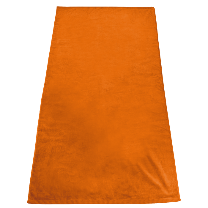 Orange Gypsea Color Beach Towel