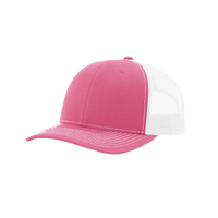 Pink/White Richardson Trucker Snapback Hat Thumb