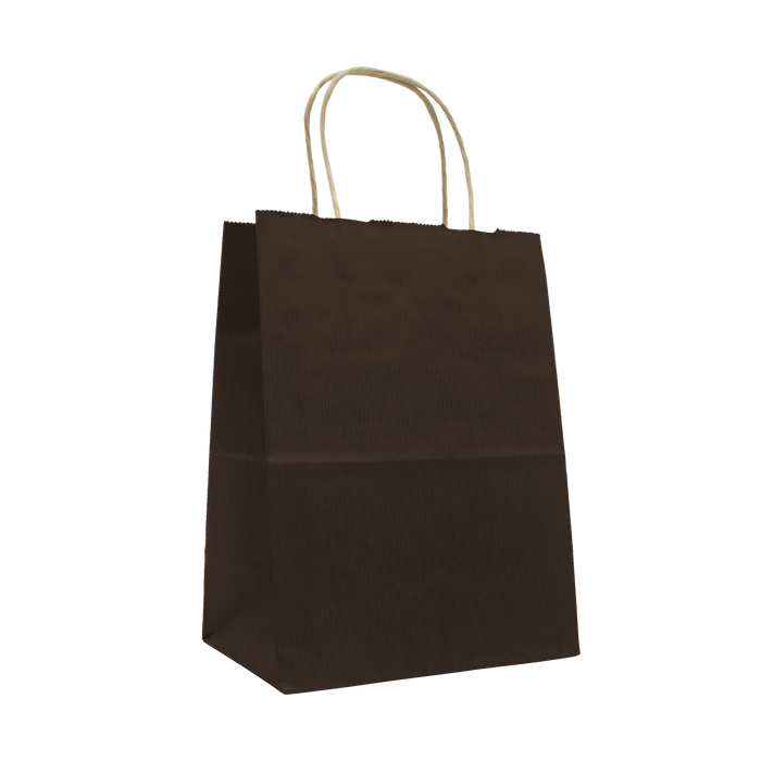 Chocolate Extra Small Matte Color Kraft Bag