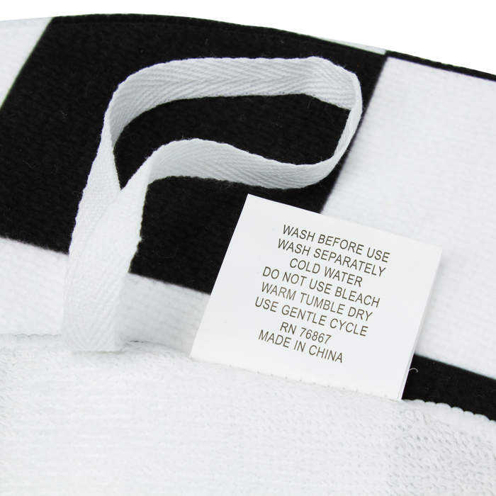  Full Color Round Rally Towel
