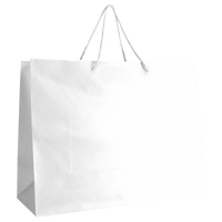 White Large Matte Shopper Bag Thumb