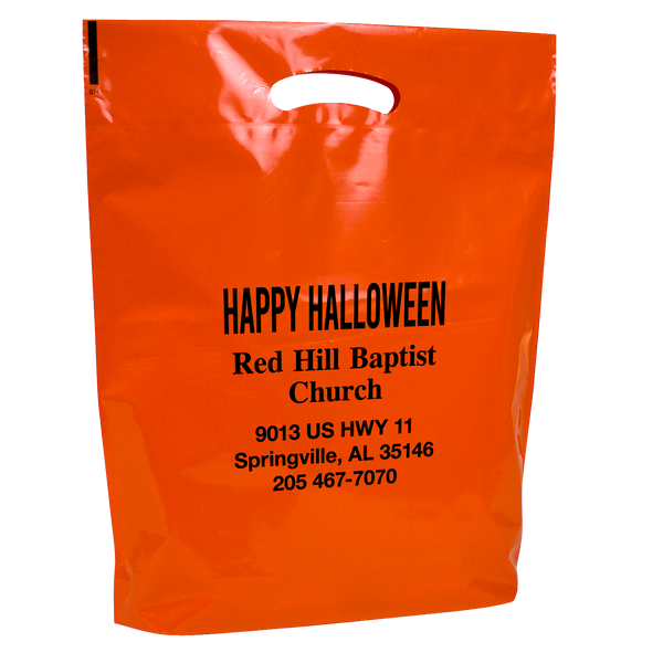 halloween bags,  plastic bags, 