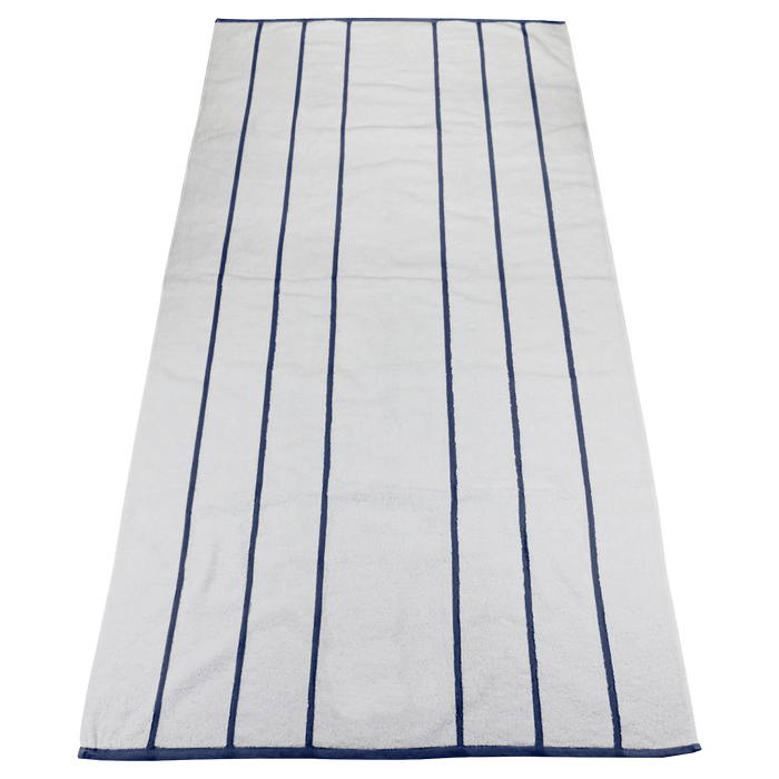 Bali Striped Beach Towel / Embroidery, Striped Beach Towels, and White
