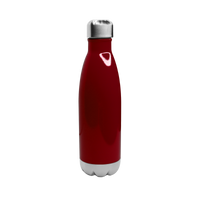 Red Vacuum Insulated Thermal Bottle Thumb