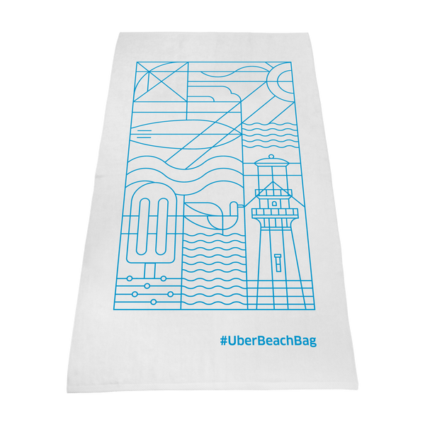 imprinted beach towels,  white beach towels, 