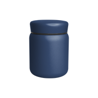 Matte Navy Stainless Steel Insulated Food Canister Thumb