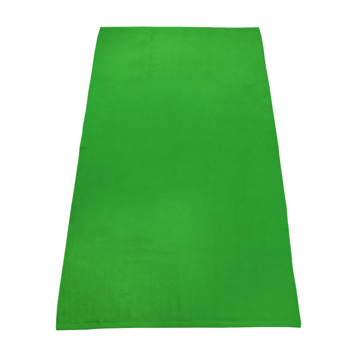 Lime Green Value Line Color Beach Towel