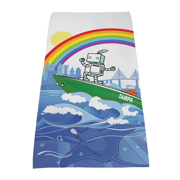 full color print towels, 