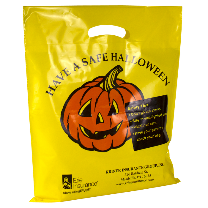  Yellow Pumpkin Halloween Bag