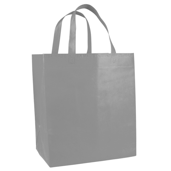 Gray American Made Grocery Bag