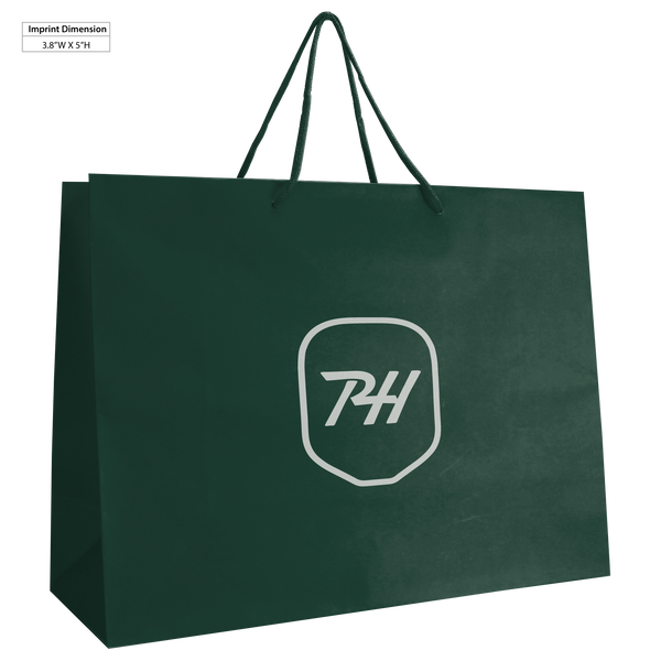 matte & glossy shoppers,  paper bags,  breast cancer awareness bags, 