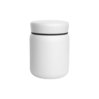 Matte White Stainless Steel Insulated Food Canister Thumb