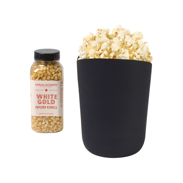 Black Movie Night Popcorn Gift Set