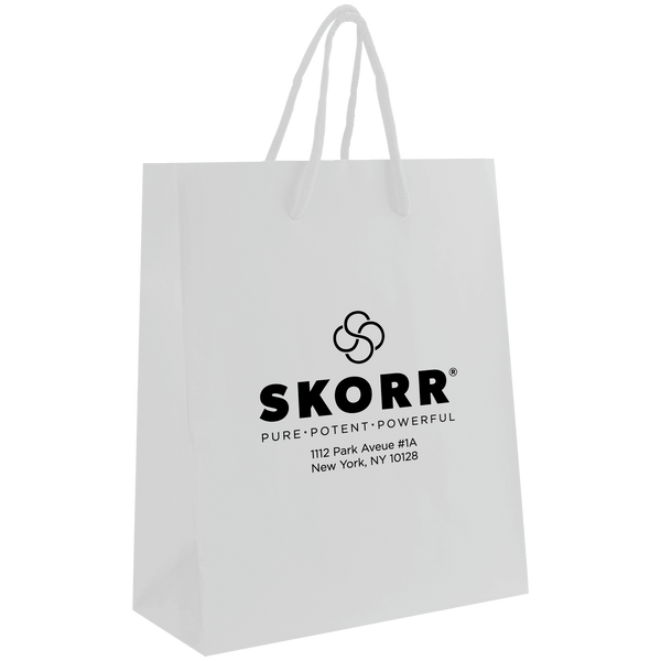 matte & glossy shoppers,  paper bags,  breast cancer awareness bags, 