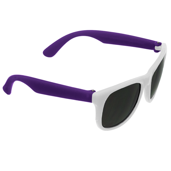 White/Purple Value Sunglasses