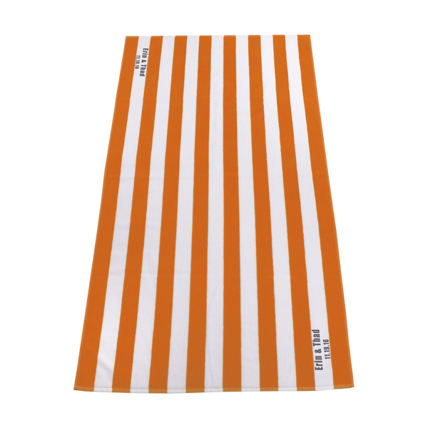 embroidered beach towels,  striped beach towels, 