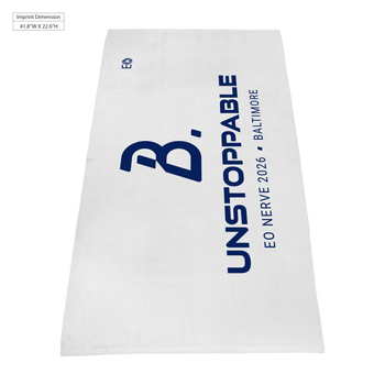 best selling towels,  embroidery,  silkscreen imprint,  white beach towels, 