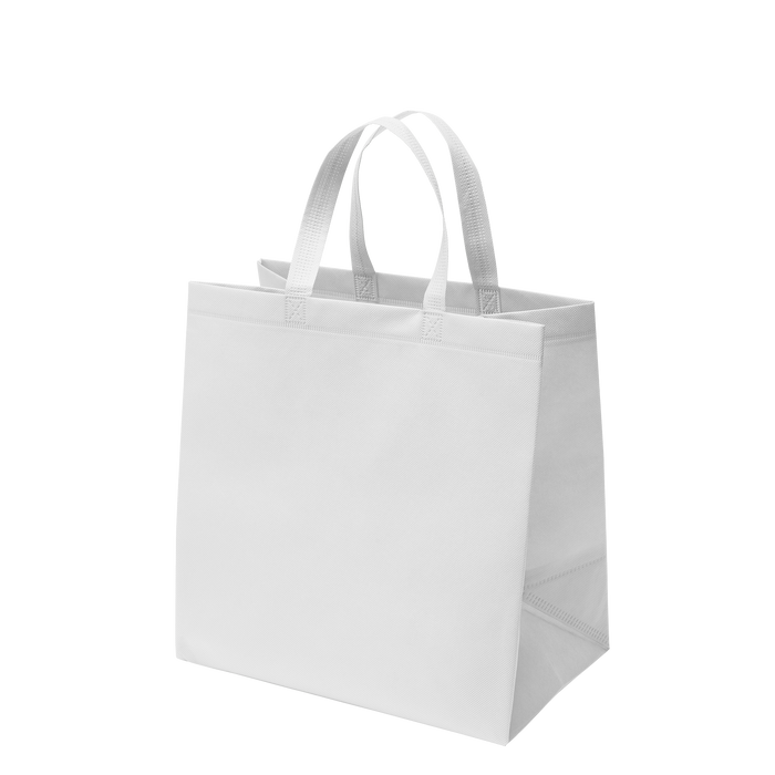 White Small USA Made Sonic-Weld Tote