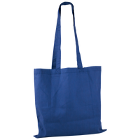 Royal Blue Basic Cotton Tote Thumb