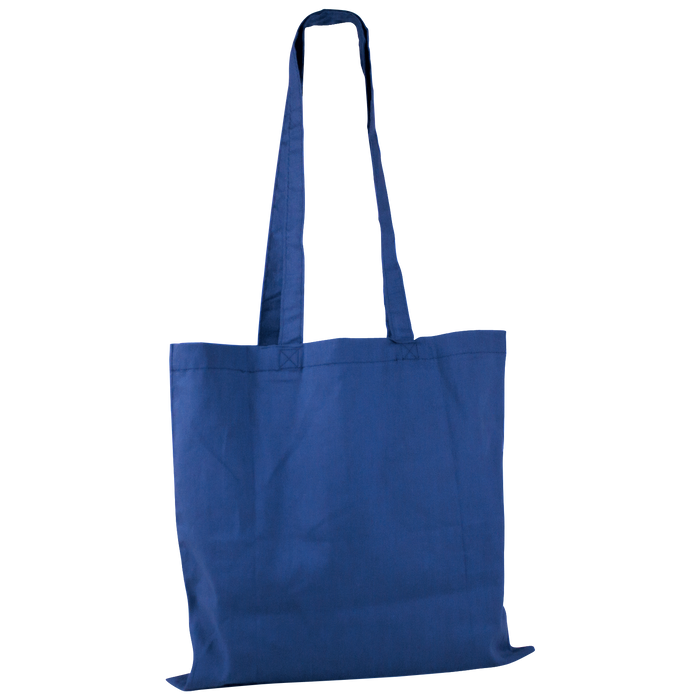 Royal Blue Basic Cotton Tote