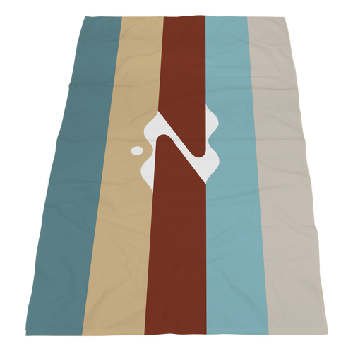 Hilton / Large Full Color Print Beach Towel / Full Color Print Towels